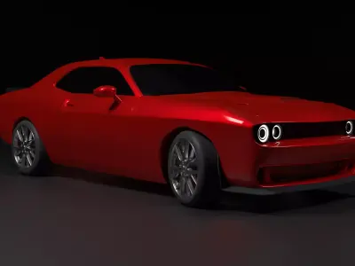 Dodge Challenger SRT Free 3D model