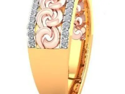 Designer Ring 3d Print Model 3D print model