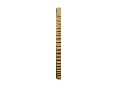 GG fashion brand coin 3D print model