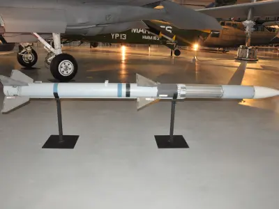  AIM-120 Amraam missile  3D print model