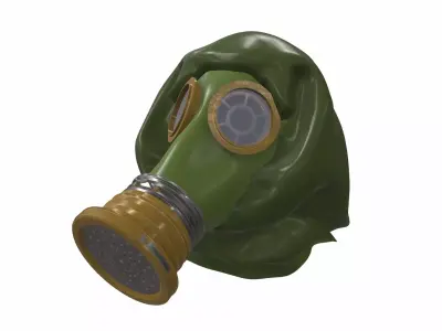 Gas Mask 08 3D model