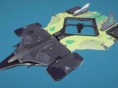 JL 7 drone 3D model