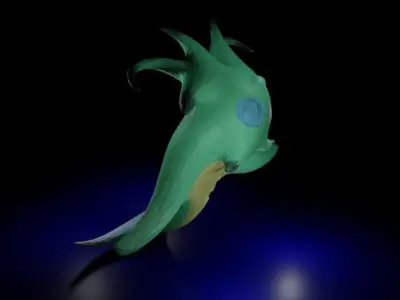 Sea Hipno Lp Low-poly 3D model
