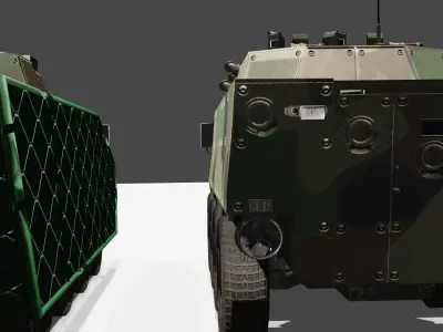Puma Armoured Personel Carrier Low-poly 3D model