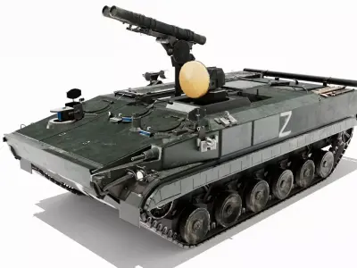 M113  TOW 3D model