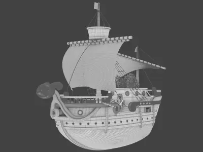 Going Merry from One Piece 3D model
