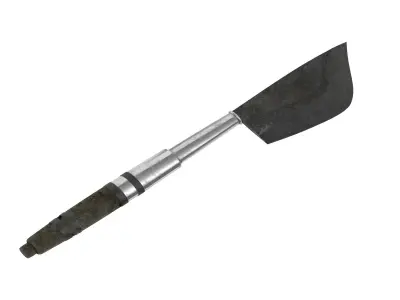 Blakas Ceremonial Knife Low-poly 3D model