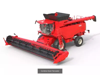 CMC Saturne 5800 Harvester v6 3D Model Pack