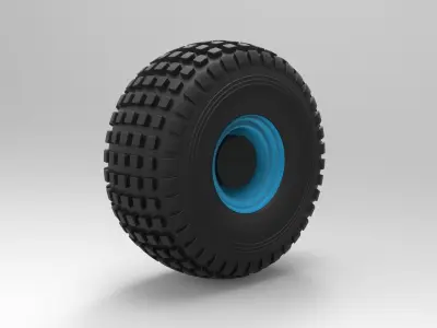 Offroad wheel 18 3D model