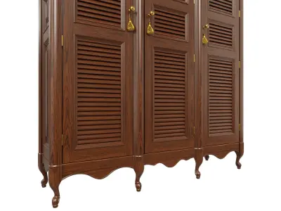 Classic cabinet 06 07 3D model