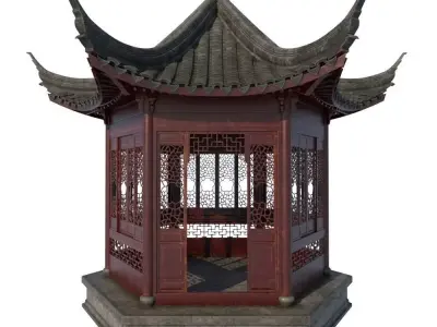 Chinese  Pavilion 3D model