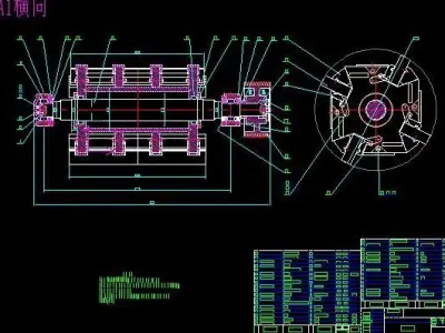PF-1214 IMPACT CRUSHER COMPLETE DRAWING 3D model