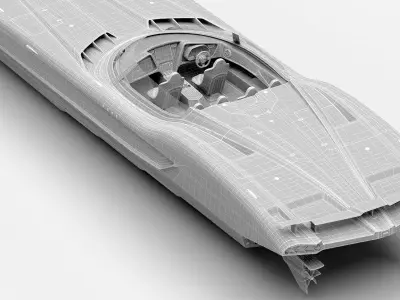 Superveloce speedboat 3D model