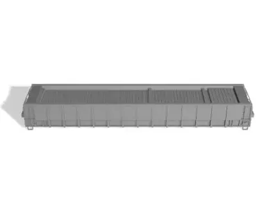 HO NS M-271s M-272s MOW Crosstie Gondola Crosstie Load Pack 3D print model