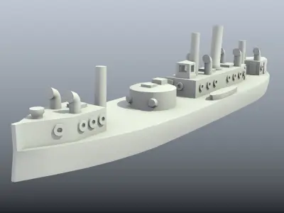 Brazilian Monitor Bahia 3D print model