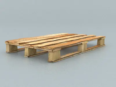 laos Game Pallet 3D model