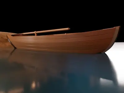 Small Boat Free 3D model