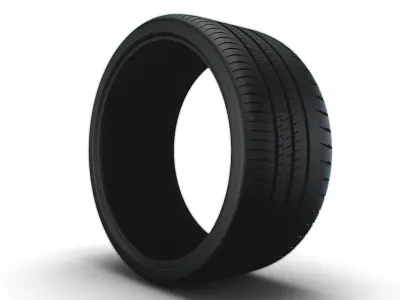 MICHELIN Pilot Sport Cup Tire 3D model