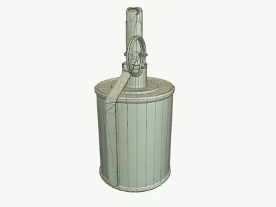 Grenade RG-42 Low-poly 3D model