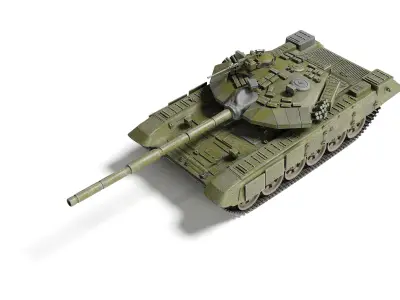 T-90 tank Low-poly 3D model purchase