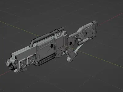 Sci-Fi Blaster 3D print model purchase