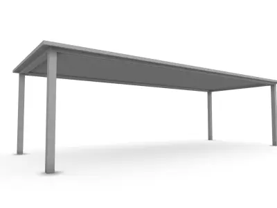 Meeting Table SHC Quick Office lm Low-poly 3D model