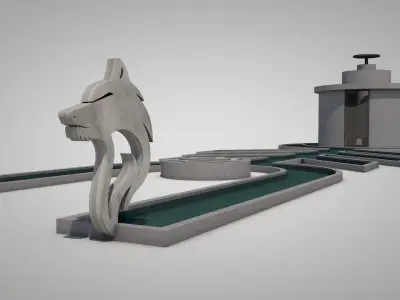 MYSTIC TURKISH HOUSE Free low-poly 3D model