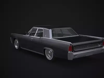 Lincoln Continental 1962 3D model