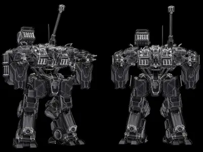  VANGUARD  Free low-poly 3D model