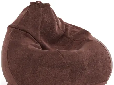 Pouf Beanbag Chair 3D model