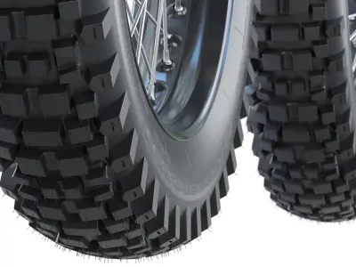 Maxxis Motorcycle Wheels 3D model