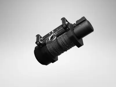 off road winch 3D print model