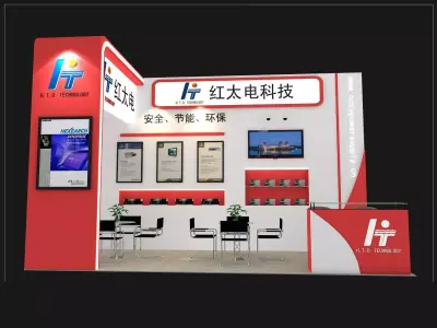 Exhibition - Area -3X6-3DMAX2009-9 3D model
