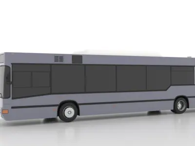Avtomontaza - MAN A11 NG312 Low Low-poly 3D model
