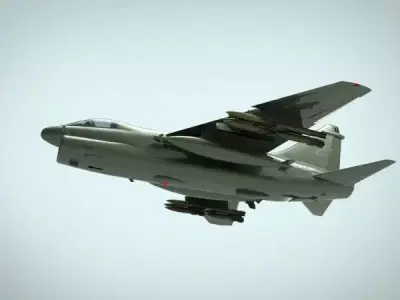 A 7E Corsair II 3D model purchase