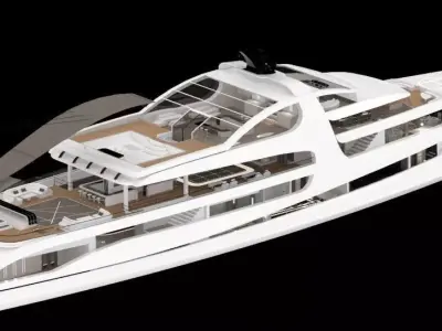 Super Yacht Club v5 - FINAL Low-poly 3D model