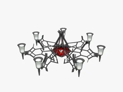 chandelier Free 3D model