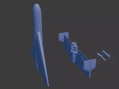 Shahed-136 3D print model
