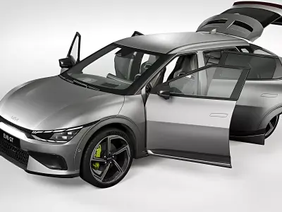 2023 Kia EV6 GT 3D model