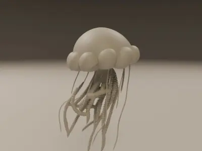 jellyfish 3D print model