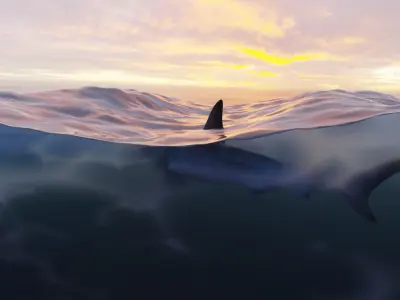 Underwater Maker Low-poly 3D model