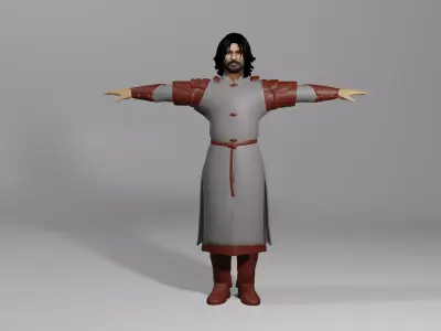 Dhanush rigged  Model 3D model