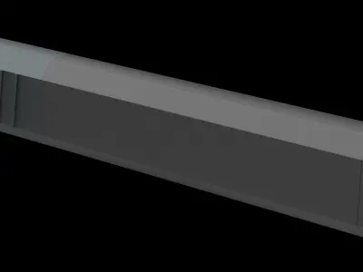 Silencer Osprey K45 Low-poly 3D model