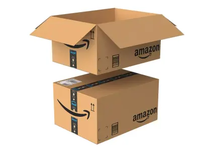 Amazon Box 2E PBR 06 Low-poly 3D model