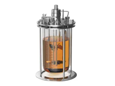Big Glass Bioreactor 3D model