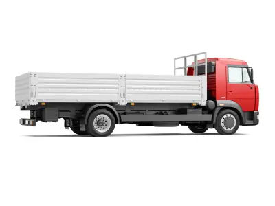 Truck KAMAZ 4308 3D model