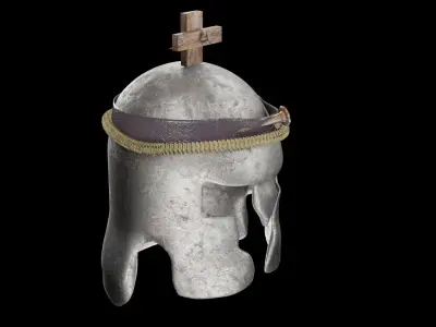 Knight Helmet 3D model buy