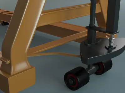 Hand Pallet Truck 3D model