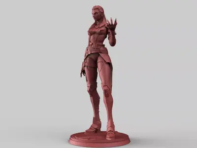 Razor Vanta Sci Fi Assassin 3D print model