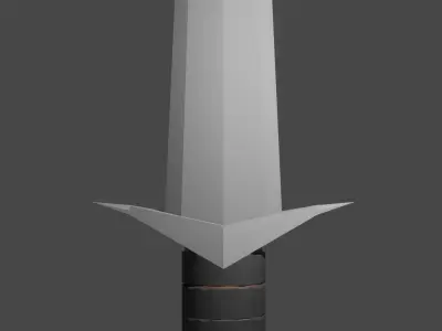 melee weapons package Free low-poly 3D model